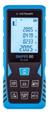Дальномер лазерный ADA Instrumax SNIPER 80  PLUS IM0129 дальность 0,05 - 30 м, точность ±2 мм