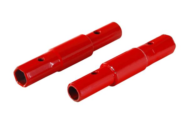 Удлинители осей для DDE "Буцефал", "Кентавр" (L=205, шестигр.внут.=23mm) для выкап./окучник/сажалки