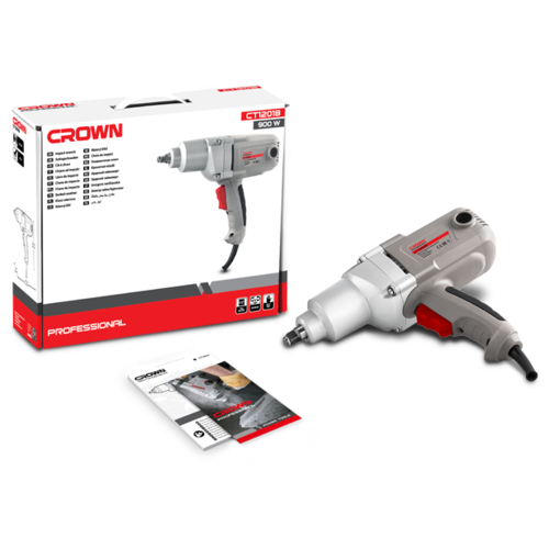 Гайковерт CROWN CT12018 (900Вт, 320Нм, 1/2)