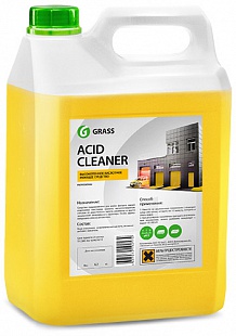 GraSS Кислотное моющее средство для мойки фасадов "ACID CLEANER" (6,2кг) 28823