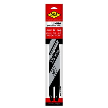 Шина DDE 16" сварная  3/8"-1.3-60 (для цепи 91) (160SLHD176)