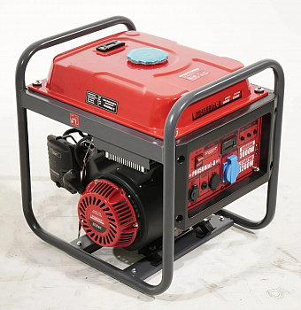 Электростанция бенз.инверт. Powerac PR4500ioL-B Invert (PR3200) (открытый тип, 3,2/3,0 кВт, 220 В, 212см3, МЕДЬ, бак 15л, ручной старт, 29кг)