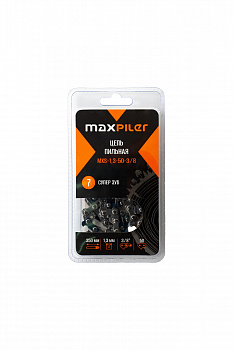 Цепь 3/8"- 1,3- 50 MaxPiler МХS (350мм./14",3/8",1,3 мм. 50 зв.(Stihl 180 14") блистер