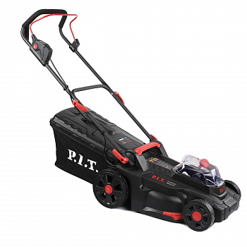 Газонокос.акк.кол. P.I.T. PLM20H-380B SOLO (20В+20В, шир. кош. 370мм, высота 25-75мм, травосборник 40л, БЕЗ АКК и ЗУ) 