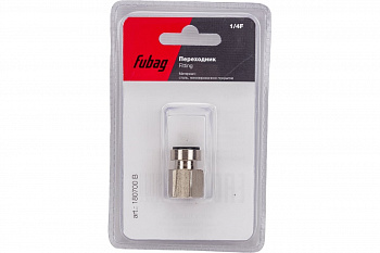 Переходник Fubag 1/4"M байонет гайка блистер 180700B