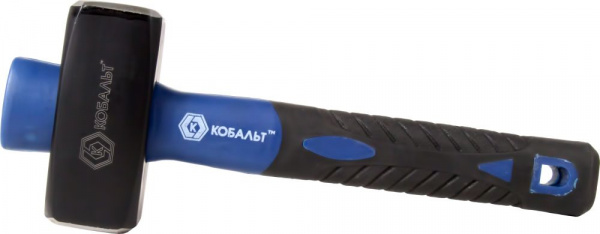 Кувалда КОБАЛЬТ 1500 г, фибергласовая рукоятка обратного типа 240-980