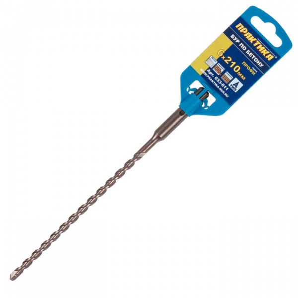 Бур Практика SDS+ 6*210мм 033-611