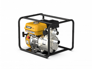 Мотопомпа бенз. SUMEC WP20HP высоконапорная (для чист.воды,6,5л.с.,330л/мин,выс.подъема 70м,глуб.всас.8м, диам.вход.50мм,двиг.SU200,196см3,4000об/мин)