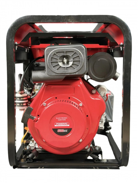 Электростанция дизельная Powerac PR7500 Diesel Optima  (6,8/7,5кВт, 220В, 12л.с., бак15л, 120кг, МЕД
