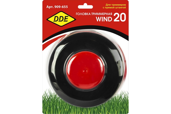 Головка тримм. DDE Wind 20 универсальная полуавтомат (крепление под гайку диска) 909-655