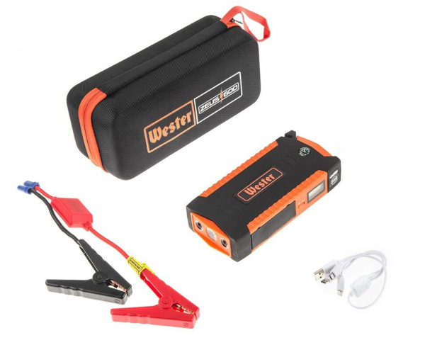 Устройство пусковое м/ф WESTER Zeus 600  16000mAh, ток пуск./пик.: 300А/600А