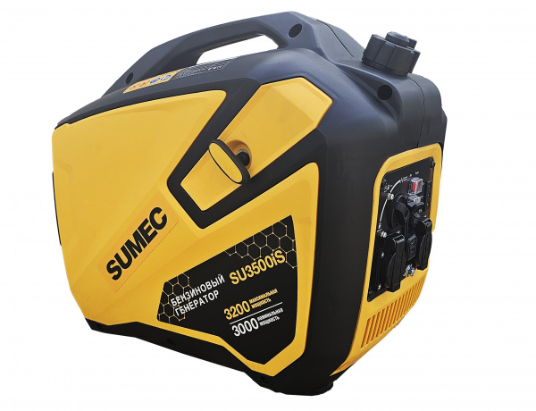 Электростанция бенз.инверт. SUMEC SU3500iS закрытого типа (3,0/3,2кВт, 220В, 4-такт, 150см3, объем б