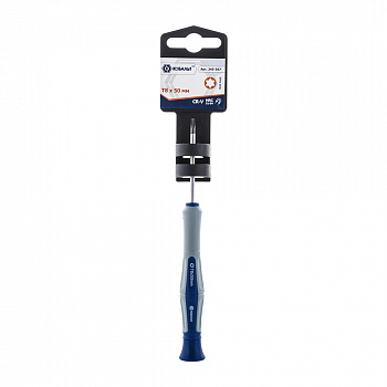 Отвертка для точных работ КОБАЛЬТ Ultra Grip T8х50мм CR-V, 2комп рукоятка (1шт.) подвес 245-367