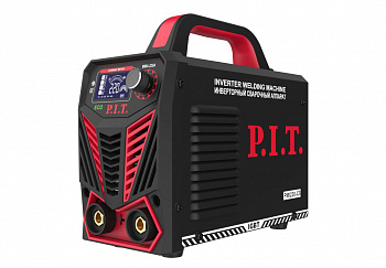 Сварочный инвертор P.I.T. PMI 220-C3 IGBT (10-220А, ПВ-60, 1,6-3.2 мм, 5800Вт, 190-250В, HOT START, 2 кабеля, электроды 10шт, маска хамелеон)
