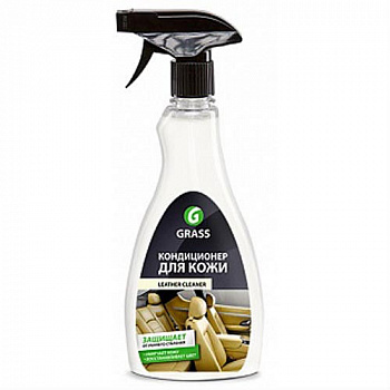 Очиститель кондиционер кожи GraSS Leather Cleaner триггер  0,6кг  131600