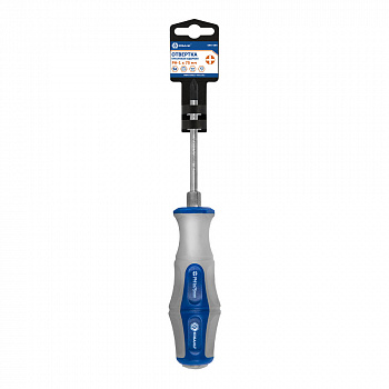 Отвертка ударная КОБАЛЬТ Ultra Grip PH-1x75 мм S2, 2компонентная рукоятка, подвес 646-584