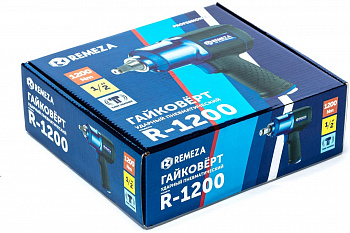 Гайковерт пневматический ударный Remeza R-1200 (1/2"; 1200Нм; 185л/мин) УТ-00000401