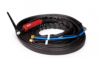Горелка АВРОРА TIG 20 250A(100%) M12x1, 1/4G, 3/8G, 8m-вода (без управляющих разъемов)  12161