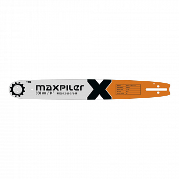 Шина 3/8"- 1,3- 50- 14" MaxPiler MXGB (350 мм/14",3/8",1,3мм,50 зв.(Stihl 180 14")