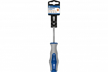 Отвёртка КОБАЛЬТ Ultra Grip SL 6,0 х 150 мм CR-V, 2компонентная рукоятка (1шт.) подвес 646-287