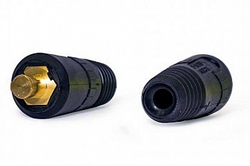 Разъём АВРОРА на св. кабель 35 MMQ (250A) 21mm "папа"  26547