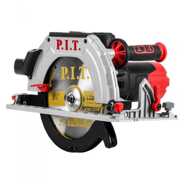 Пила дисковая P.I.T. PKS 235-C (2200Вт, 4500 об/мин, диск 235 мм, глубина пропила 76мм)