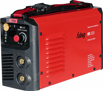 Сварочный инвертор FUBAG IR 220 VRD (10-220А, раб.напряж. 150-240В, напряж. холост. хода 13В(VRD)/74В)31405