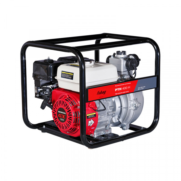 Мотопомпа Fubag PTH 400 H высоконапорная с двигателем Honda