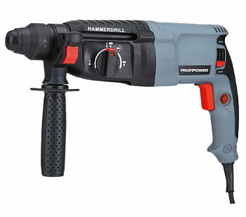 Перфоратор Profipower DRF-226 2-26 3реж. 1200Вт 2,7Дж кейс SDS+  Е0002  (5)