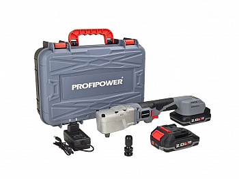 Гайковерт акк угловой Profipower CNDTW-18В удар б/щет, 18В, 440Нм, 2*2Ач+ЗУ, кейс  E0127  (5)