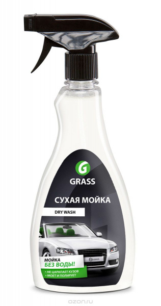 GraSS Средство для мойки без воды DRY WASH 0,5л 53678