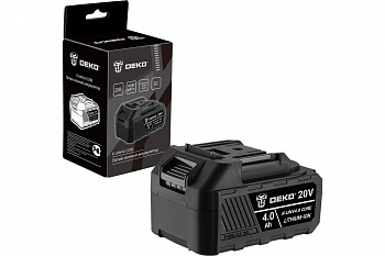Аккумулятор DEKO R-UNV4.0 CORE, Li-ion, 20В, 4.0А*ч  083-1015