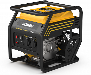 Электростанция бенз.инверт.  SUMEC SU3500i (открытый тип, 3,0/3,2кВт, 220В, двиг.SPE210, 4-такт, 212см3, бак 8л, РУЧНОЙ СТАРТЕР, МЕДЬ)