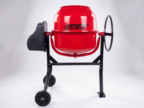 Бетоносмеситель   FATBOY DRUM-145C (550Вт, 145л, чугунный венец, педаль)