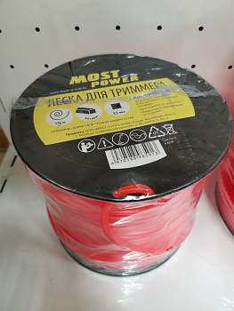 Корд трим.  3,5*176м бухта квадрат MOST 5 LB  1504003100