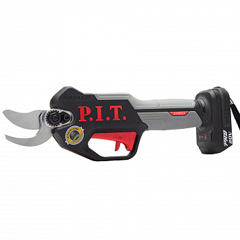 Секатор акк P.I.T. PDJ20H-300A SOLO (20В, рез 0-25мм,бесщёточный, 3 положения раскрытия ножей) БЕЗ АКК и ЗУ