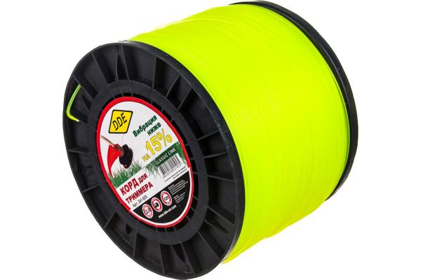 Леска триммерная на катушке DDE "Classic line" (круг) 2,0 мм х 520 м  241-925