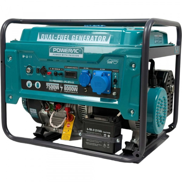 Электростанция бенз/газ Powerac PR8000 Eco «Winter»