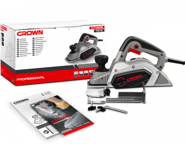 Рубанок CROWN CT14019X (710Вт шир.82мм)