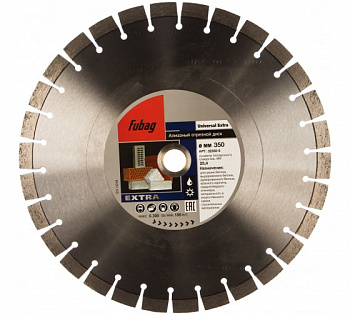 Диск алмазный 350х25,4 Fubag Universal Extra  32350-6