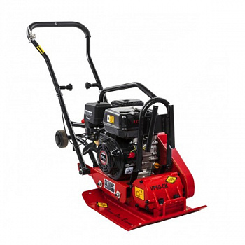 Виброплита DDE VP80-СK (LONCIN G200F.6,5 л.с.,плита 6400х420 мм,420 кв.м./час,.КОЛЕСА, 80кг)