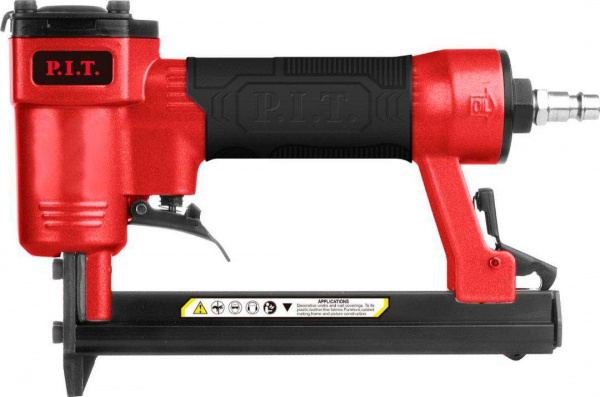 Степлер пневматический P.I.T. PNA16-A (90-120 PSI, 33,9л/мин, магазин 140шт, скобы 6-16мм)
