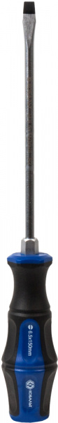 Отвертка ударная КОБАЛЬТ Ultra Grip SL 6,5x150 мм S2, 2компонентная рукоятка (1шт.) подвес 646-553