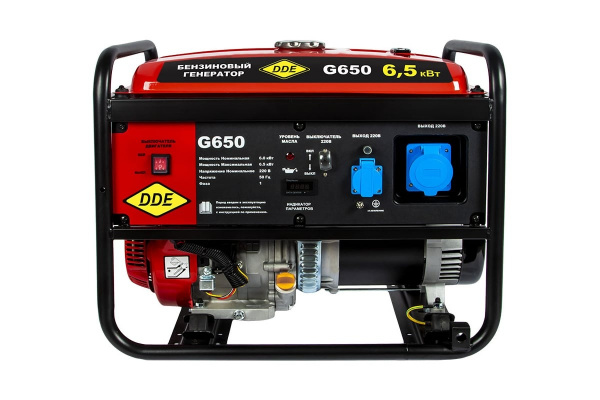 Электростанция бенз.DDE DPG650 (6.0/6.5кВт) 917-422