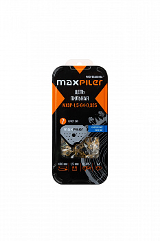 Цепь 325"- 1,5- 64 MaxPiler MXSP (400мм/16",0,325",1,5 мм.64 зв.(GCS45-D1,D,PATRIOTPT445,MaxCutMC146) метал.коробка