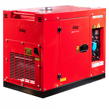 Электростанция дизельная Fubag DS 6500 AC ES (кожух, 6,0/7,6кВт, 220В, ЭЛСТАРТ, бак 30л, 499см3, МЕДЬ, возд.охл., 181кг)