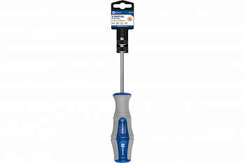 Отвертка КОБАЛЬТ Ultra Grip Torx Tamper-25 х 100 мм CR-V, двухкомпонентная рукоятка (1 шт.) подвес