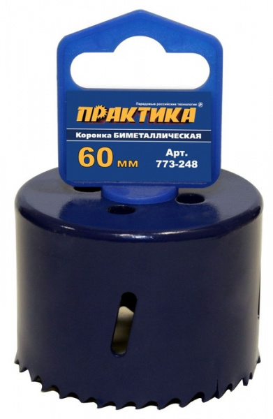 Коронка Практика биметаллич.60мм 773-248