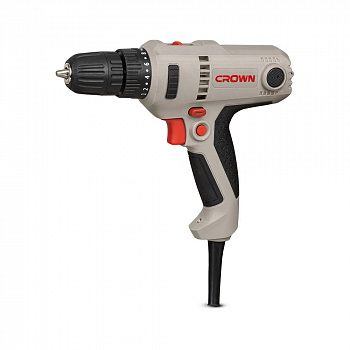 Дрель CROWN CT10151 (230Вт, безудар., 0-450/0-1600мин, 30Нм, патрон 0,8-10мм, коробка)