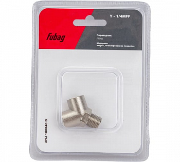 Переходник Fubag Y-1/4"MFF блистер 1шт 180340B